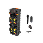 اسپیکر قابلحمل بلوتوثی مدل ZQS12205 با نور RGB و میکروفون بیسیم