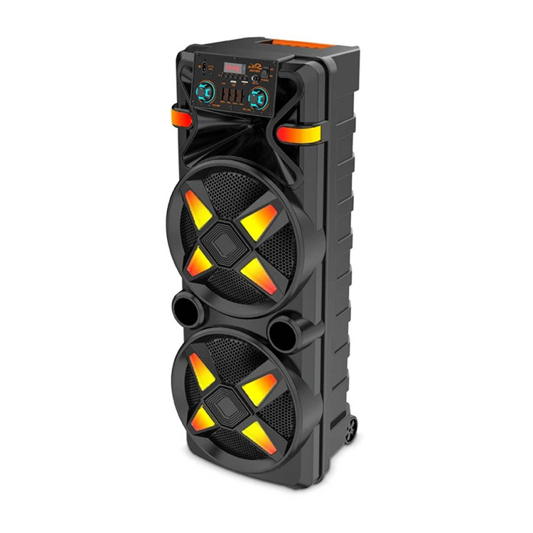 اسپیکر قابلحمل بلوتوثی مدل ZQS12205 با نور RGB و میکروفون بیسیم