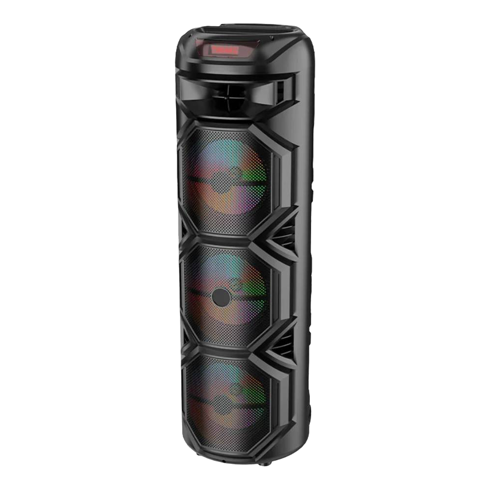 اسپیکر قابل‌حمل بلوتوثی مدل ZQS8301 با نور RGB و میکروفون بی‌سیم