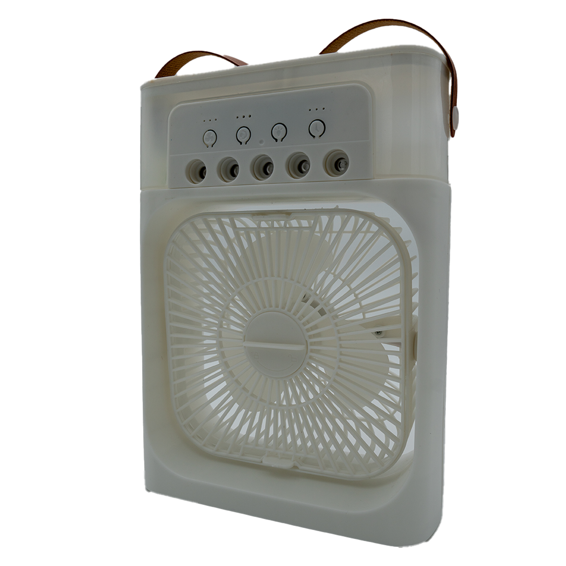پنکه مه‌پاش رومیزی Air Cooler Fan (سفید و مشکی)